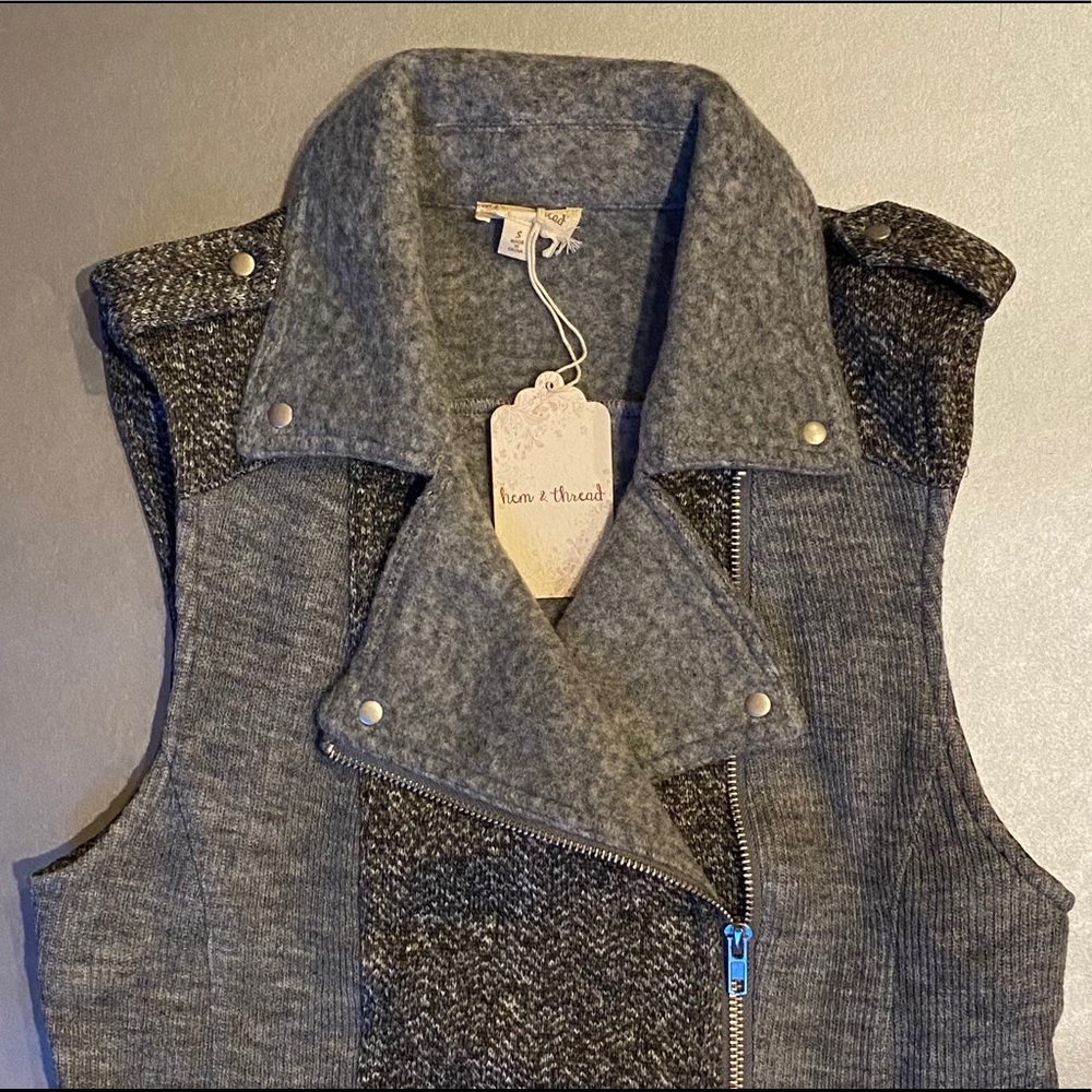 Hem & Thread Women's Biker Vest